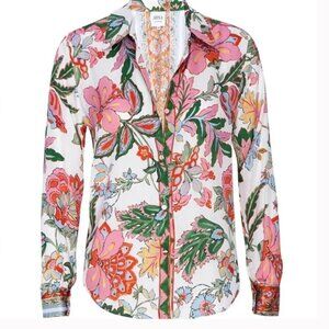 Misa Los Angeles | Roya Blouse in Casablanca Border Mix